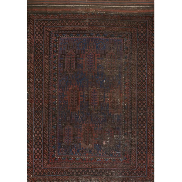 Late 19th Century N.E. Persian Baluch Carpet